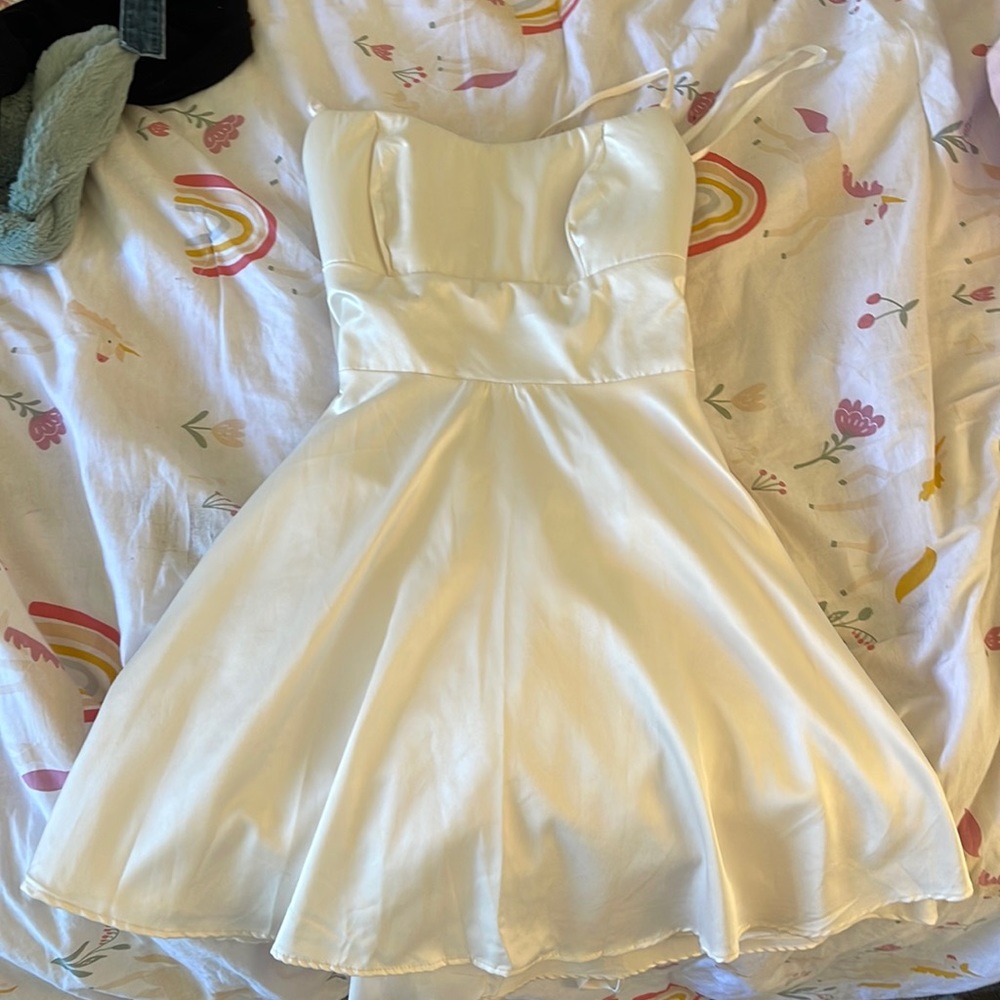 Beutiful white dress, size m